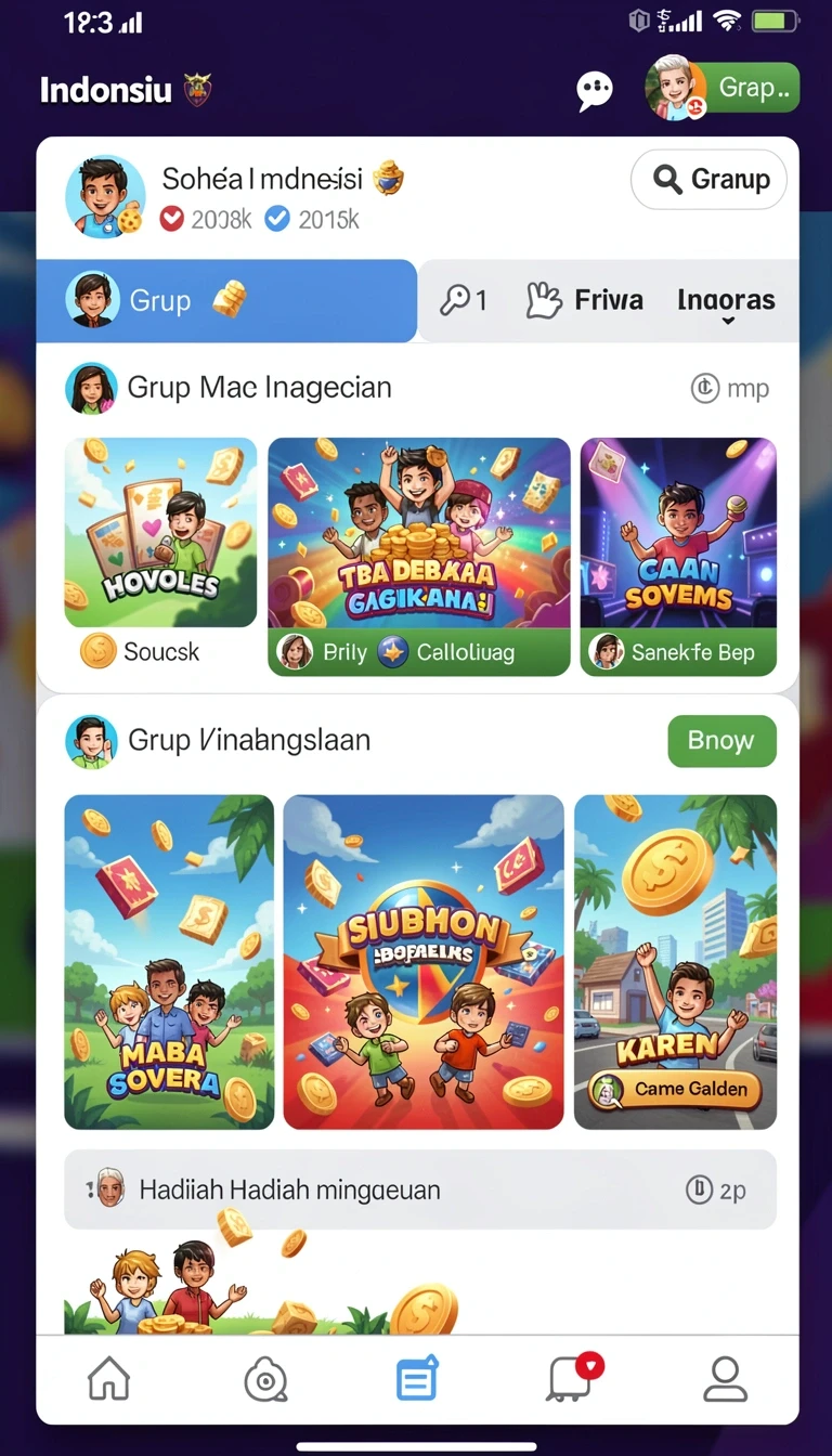 Beragam pilihan permainan menarik dalam aplikasi Review Aplikasi v07 Versi Terbaru.